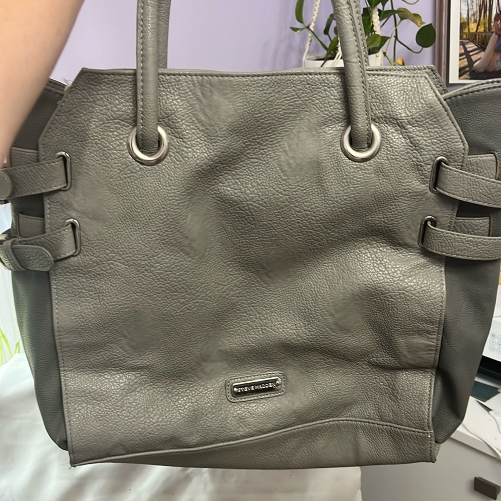 Grey Steve Madden Bag